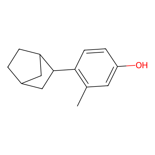 4-(Bicyclo[2.2.1]hept-2-yl)-3-methylphenol structure