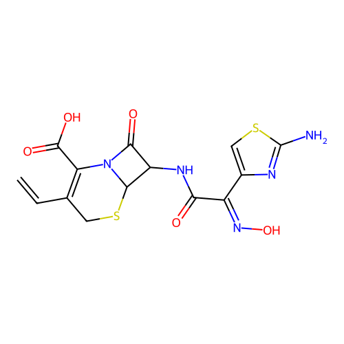 7S-Cefdinir structure