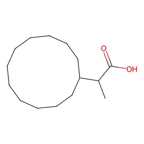 2-cyclododecylpropanoic Acid structure