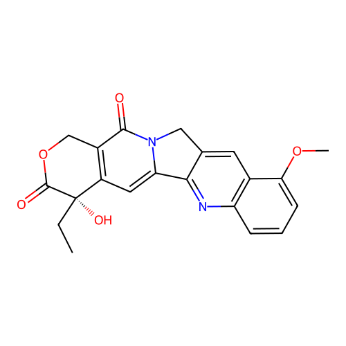 9-Methoxycamptothecin structure