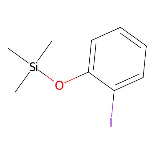(2-Iodophenoxy)trimethylsilane structure