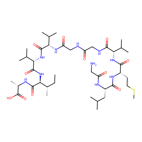 Amyloid beta-protein (33-42) structure