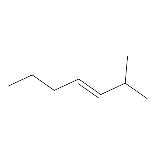 2-Methyl-3-heptene, (3E)- structure