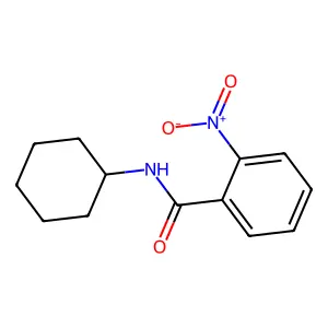 N-Cyclohexyl-2-nitrobenzamide structure
