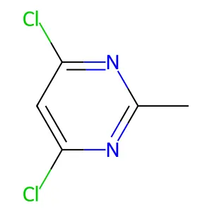 4,6-Dichloro-2-methylpyrimidine structure