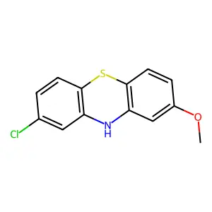 2-Chloro-8-methoxy-10H-phenothiazine structure