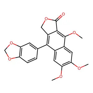 Justicidin C structure
