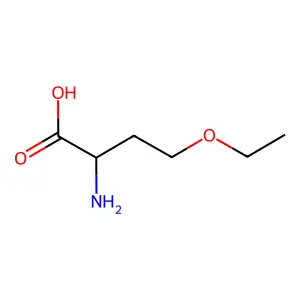 2-Amino-4-ethoxybutanoic acid structure