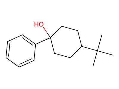 4-Tert-butyl-1-phenylcyclohexanol structure