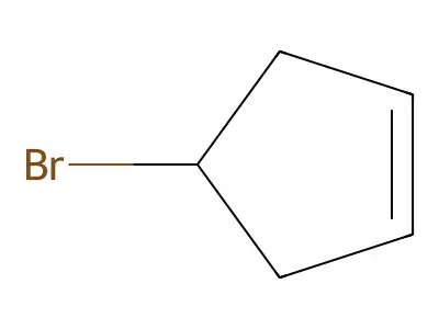 Cyclopentene, 4-bromo- structure