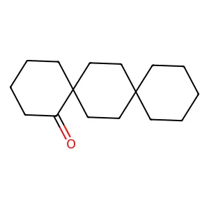 Dispiro[5.2.5.2]hexadecan-1-one structure