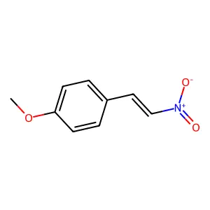 1-methoxy-4-[(Z)-2-nitroethenyl]benzene structure