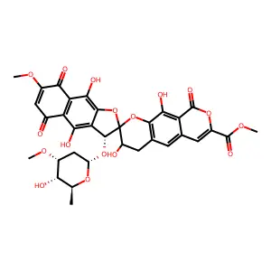 Heliquinomycin structure