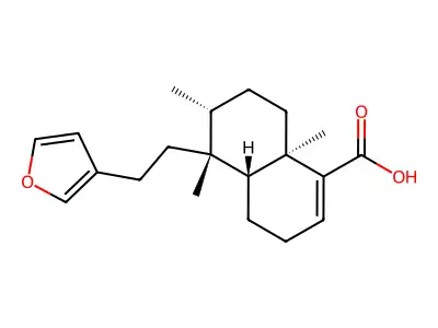 Hardwickiic acid structure