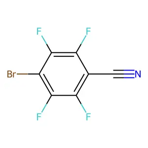 4-Bromo-2,3,5,6-tetrafluorobenzonitrile structure