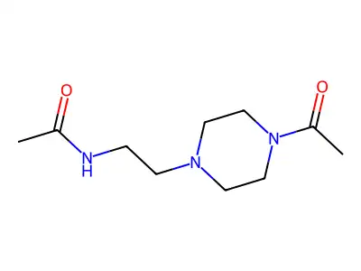 N-(2-(4-Acetyl-1-piperazinyl)ethyl)acetamide structure