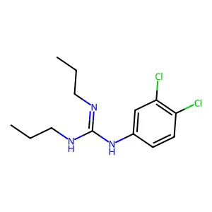 Guanidine, N-(3,4-dichlorophenyl)-N',N''-dipropyl- structure