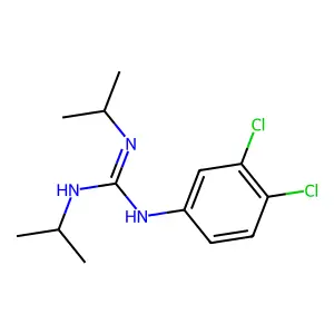 N-(3,4-Dichlorophenyl)-N',N''-dipropan-2-ylguanidine structure