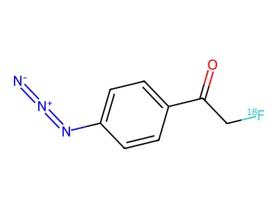 4-Azidophenacyl fluoride structure