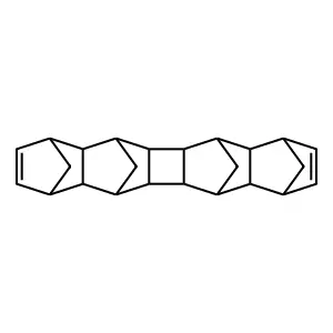 nonacyclo[12.6.1.14,11.16,9.116,19.02,13.03,12.05,10.015,20]tetracosa-7,17-diene structure