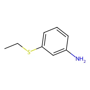 3-(乙硫基)苯胺 structure