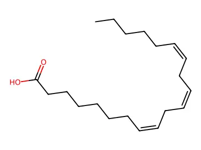 二高-γ-亚麻酸 structure