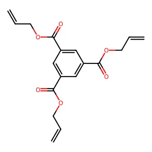 Triallyl trimesate structure