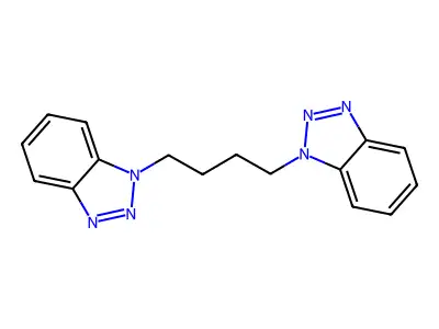 1-[4-(1H-1,2,3-Benzotriazol-1-yl)butyl]-1H-1,2,3-benzotriazole structure