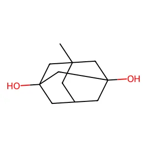 5-Methyl-1,3-adamantanediol structure