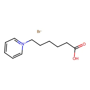 1-(5-Carboxypentyl)pyridin-1-ium bromide structure