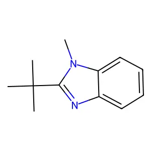 2-Tert-butyl-1-methylbenzimidazole structure