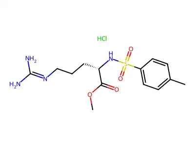 N-4-Tosyl-L-arginine methyl ester hydrochloride structure
