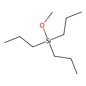 甲氧基三丙基硅烷 structure