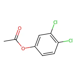 3,4-Dichlorophenyl acetate structure