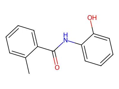 N-(2-hydroxyphenyl)-2-methylbenzamide structure