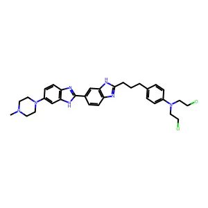 Hoechst 33342 analog structure