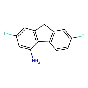 2,7-Difluoro-9h-fluoren-4-amine structure