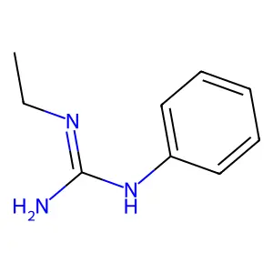 N-Ethyl-N'-phenylguanidine structure