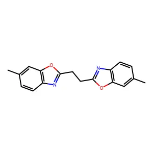 6-Methyl-2-[2-(6-methyl-1,3-benzoxazol-2-yl)ethyl]-1,3-benzoxazole structure