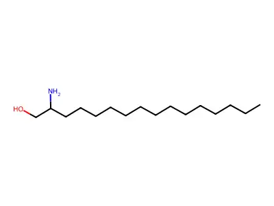 2-Aminohexadecan-1-ol structure