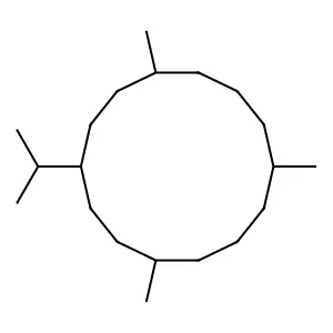 烟草烷类 structure