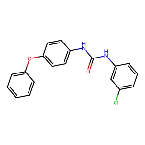 N-(3-Chlorophenyl)-N'-(4-phenoxyphenyl)urea structure