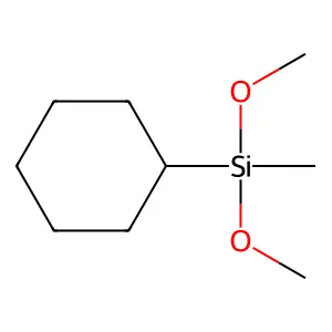 Cyclohexane, (dimethoxymethylsilyl)- structure
