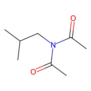 N-乙酰-N-异丁基乙酰胺 structure