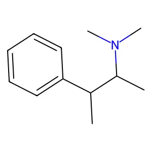 Benzeneethanamine, N,N,alpha,beta-tetramethyl-, (alphaR)- structure