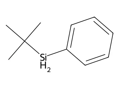 Tert-butylphenylsilane structure
