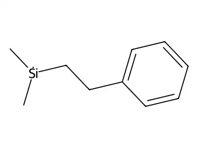 Dimethylphenethylsilane structure