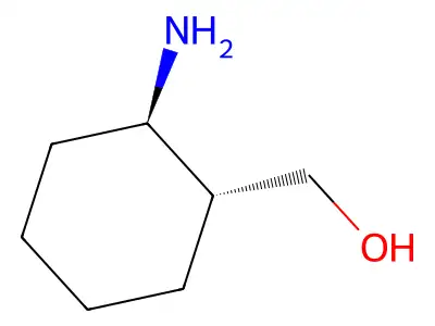trans-(2-Aminocyclohexyl)methanol structure