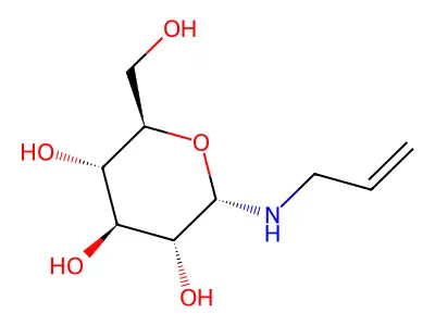 N-allylhexopyranosylamine structure