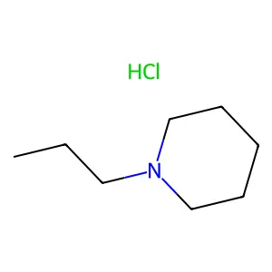 Piperidine, 1-propyl-, hydrochloride structure